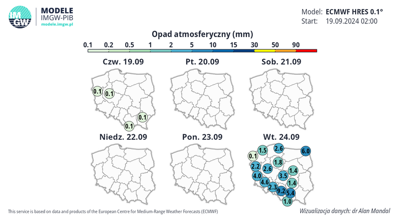 Będzie też pogodnie i sucho