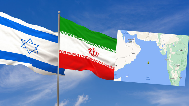 Izraelski statek handlowy został dziś trafiony rakietą na Morzu Arabskim. O atak władze podejrzewają Iran - donosi "Daily Mail".