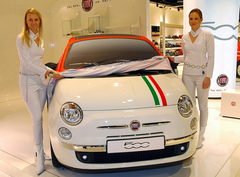 Fiat 500 autem nr 1 w Polsce