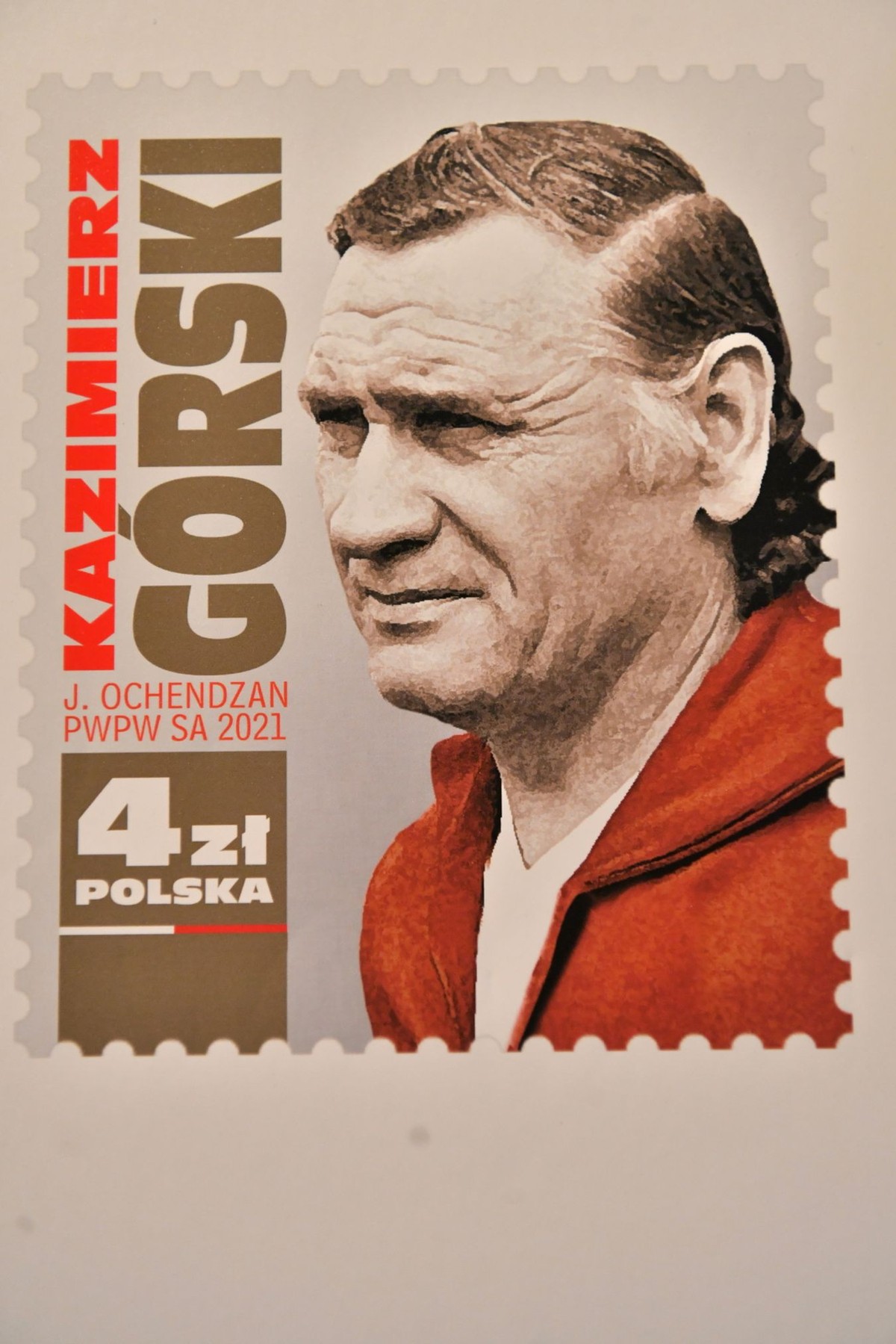 znaczek pocztowy - Kazimierz Górski PAP/Piotr Nowak
