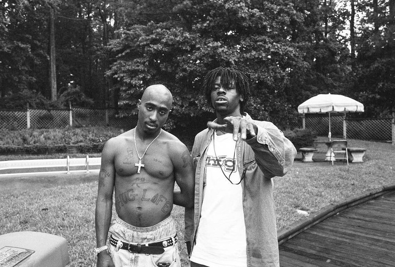 Chi Modu with Tupac (Instagram/Chi Modu) 
