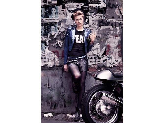 Stylizacje z wykorzystaniem kolekcji Party New Yorker na sezon zima 2011/2012.