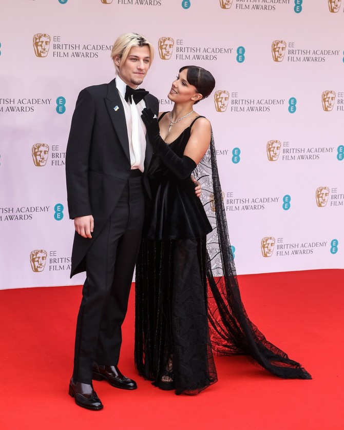 Mladi par u martu ove godine na ceremoniji BAFTA u Londonu foto: SOPA Images/ ddp USA
