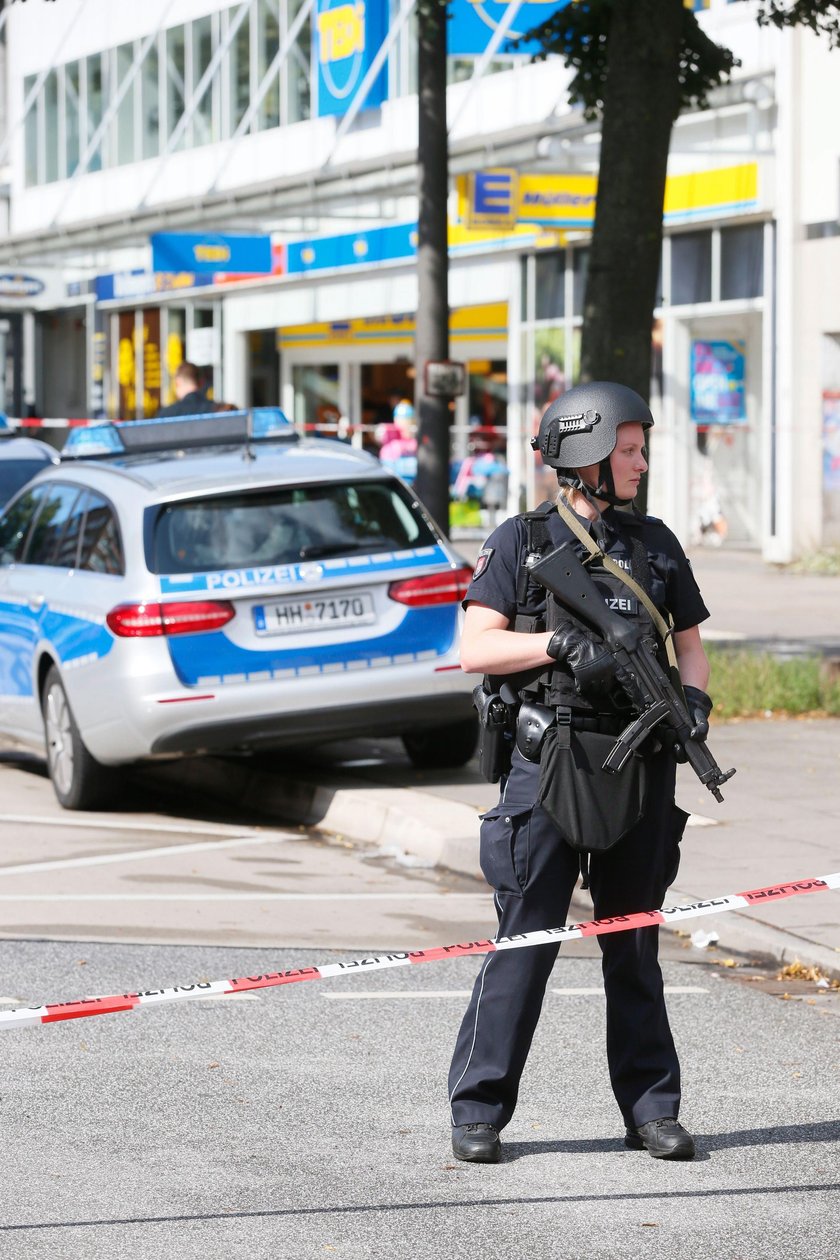 Atak nożownika w Hamburgu. Jedna osoba nie żyje