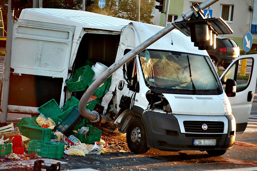 Przerażający wypadek w Głogowie