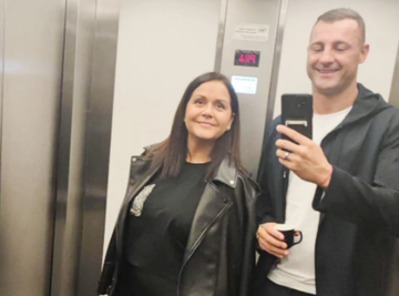 Silvija Nedeljković sa partnerom