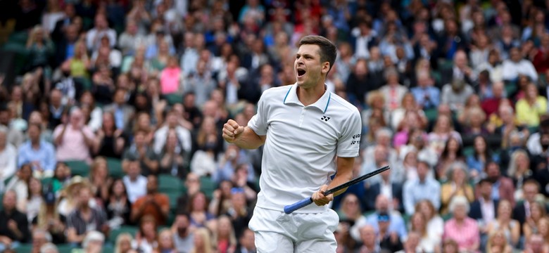 Życiowy sukces Hurkacza. Polak w ćwierćfinale Wimbledonu!