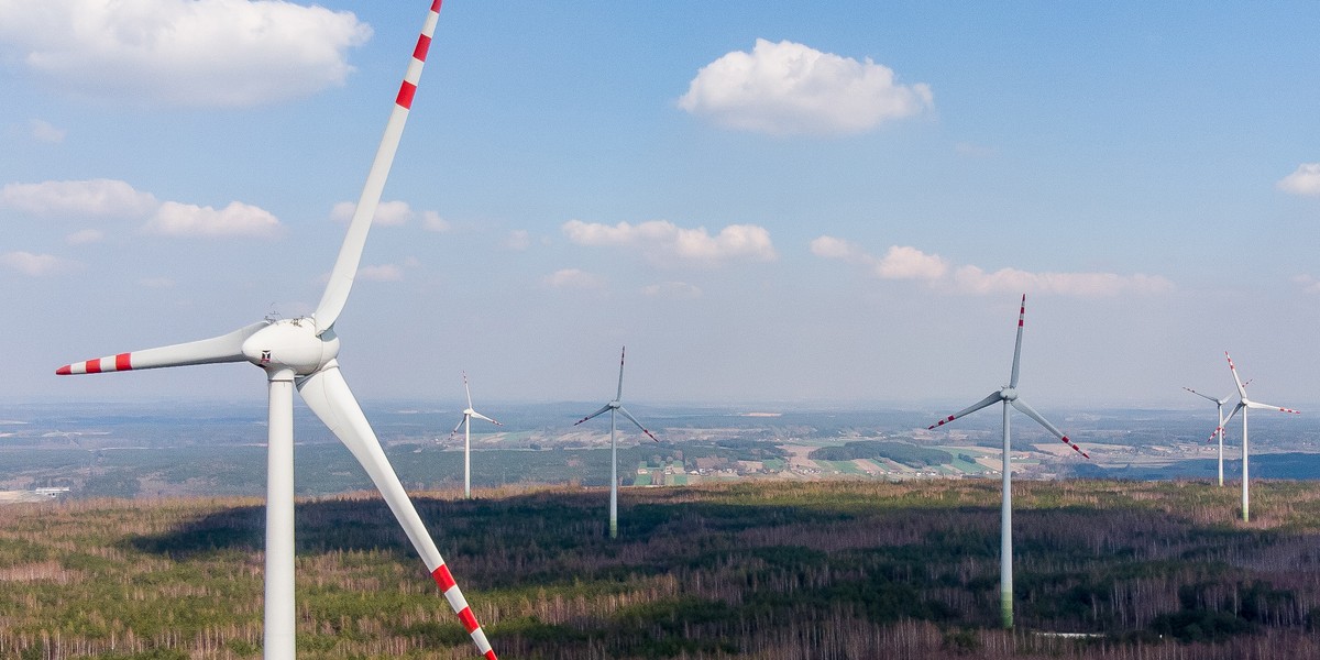 Miłoradz. Serwisant zasłabł na wysokości ponad 130 m - zdjęcie ilustracyjne.