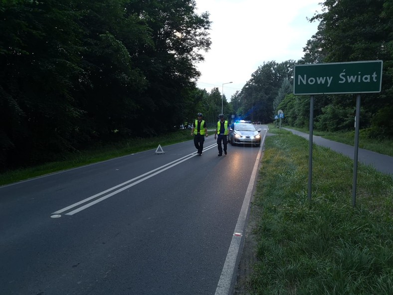 Do tragedii doszło na trasie Leszno-Nowy Świat w woj. wielkopolskim