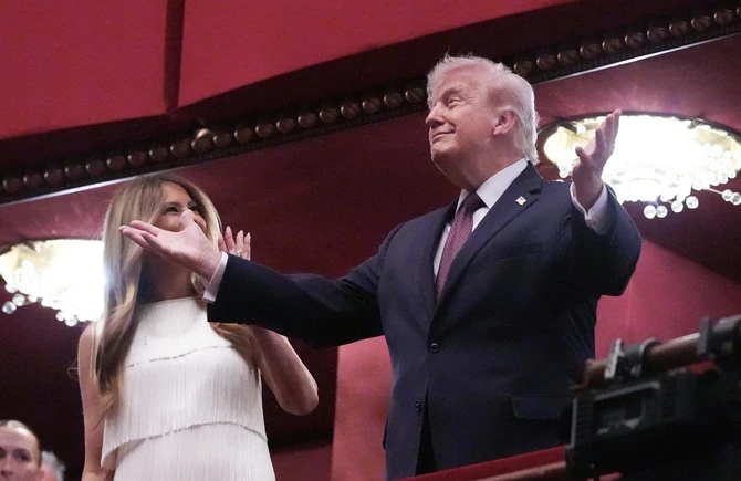 Melanija i Donald Tramp