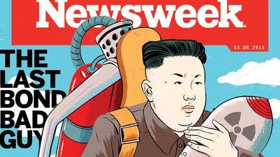kim dzong un okładka newsweek