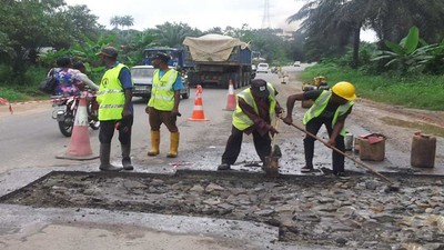 FERMA to embark on repairs of 36,000km federal roads. [INDEPENDENT]