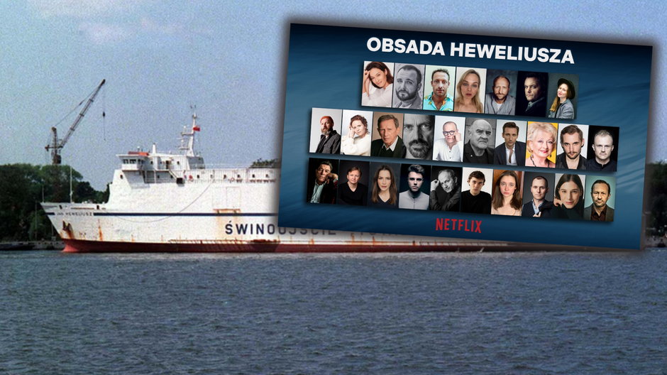 Nowy serial Netflixa o tragedii na Bałtyku. Poznaliśmy obsadę "Heweliusza" (zdj. FB/Netflix)