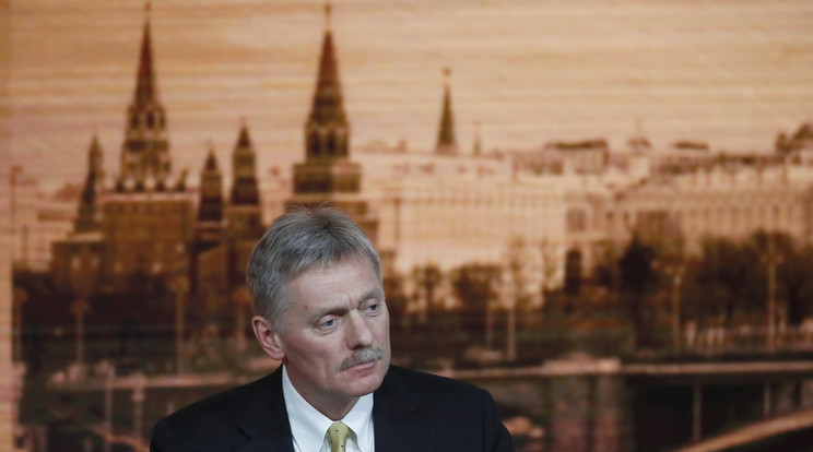 Dmitrij Peszkov, a Kreml szóvivője / Fotó: MTI/EPA/Jurij Kocsetkov