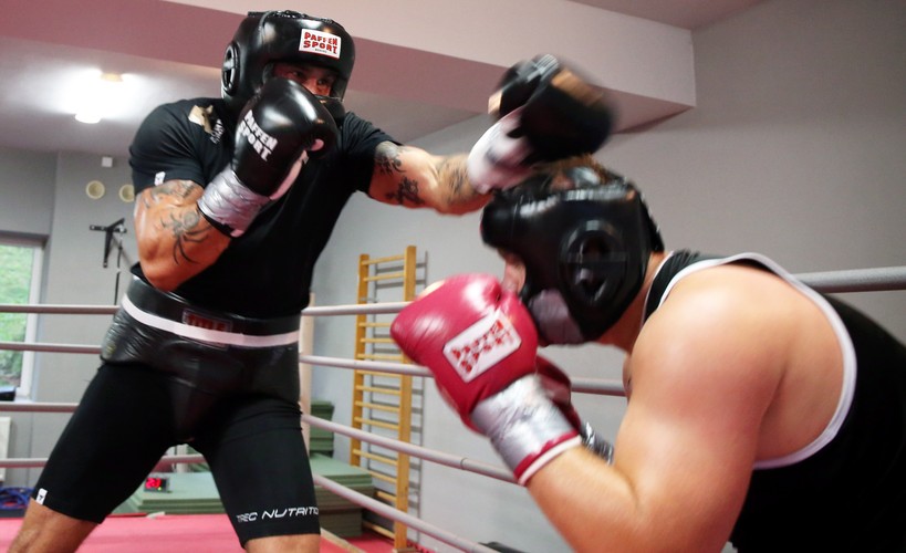 Przemysław Saleta szykuje się do walki z Tomaszem Adamkiem