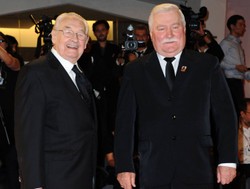 Wajda zachorował. Nie było go na pokazie "Wałęsy" w Gdańsku