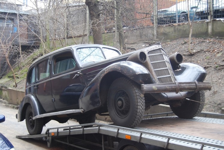 Cadillac kupiony dla Marszałka Józefa Piłsudskiego - stan obecny