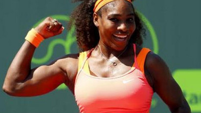 Így tortázott Serena Williams