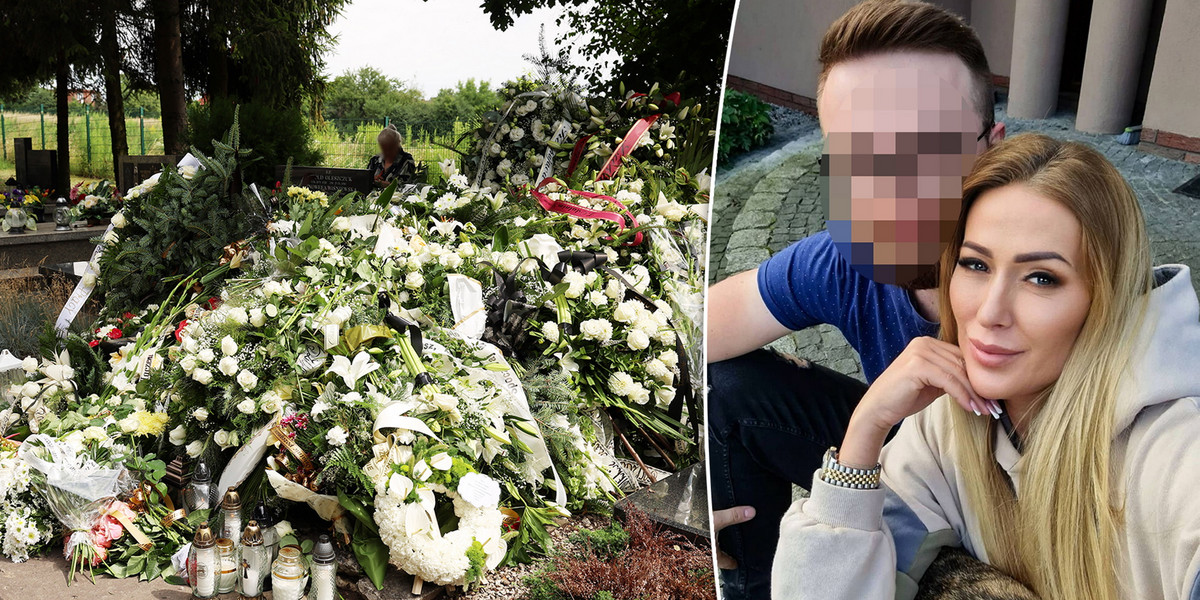 Wypadek w Krakowie. Ktoś zniszczył grób syna Sylwii Peretti.