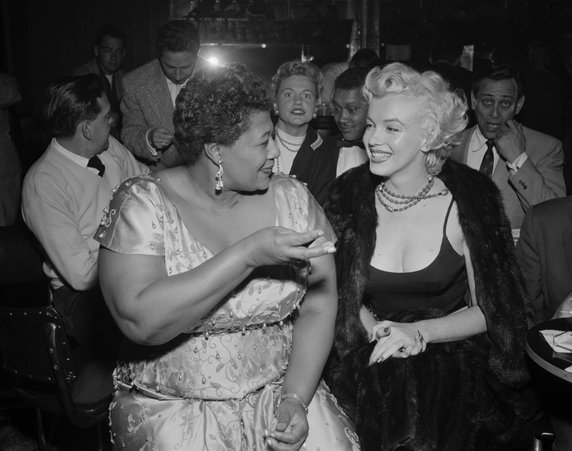 Ella Fitzgerald i Marilyn Monroe 