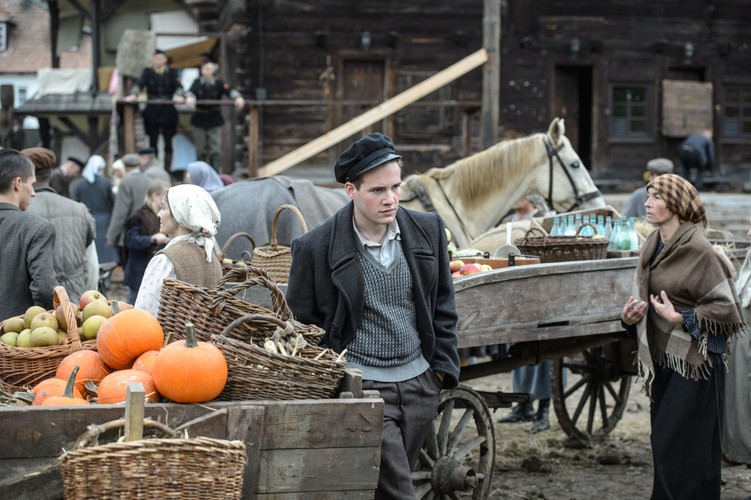 Plan zdjęciowy filmu 'Wołyń' w Kazimierzu Dolnym