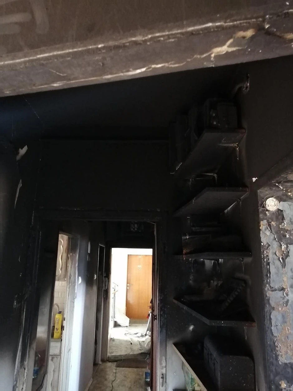 Izgoreo stan na Voždovcu