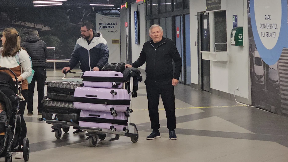 Miloš Bojanić sa ženom