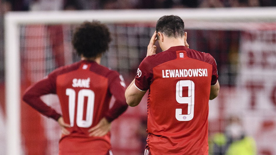 Leroy Sane i Robert Lewandowski