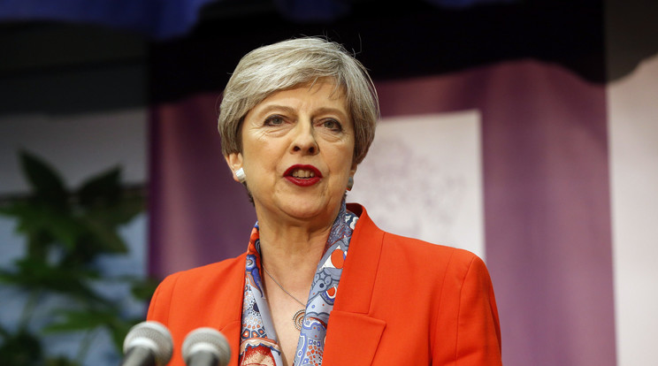 Theresa May / Fotó: MTI