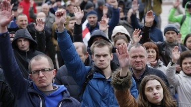 "Nie chcemy Łukaszenki, nie chcemy Putina". Protesty na Białorusi