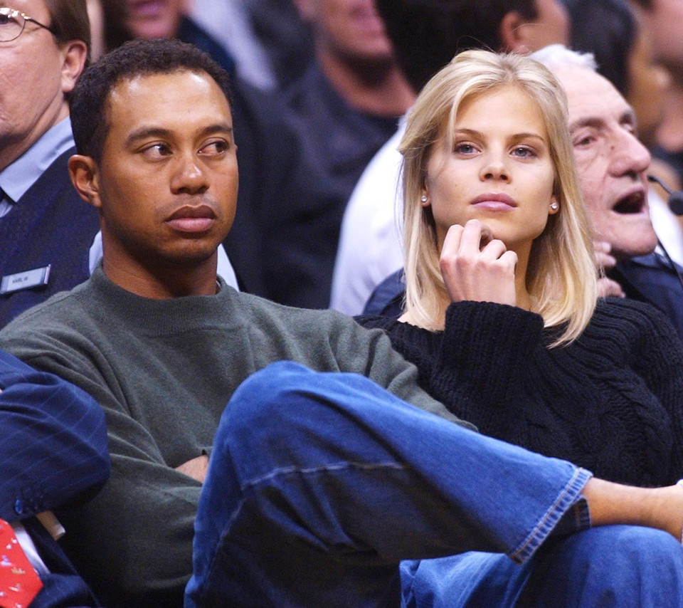 Tiger Woods i Elin Nordegren