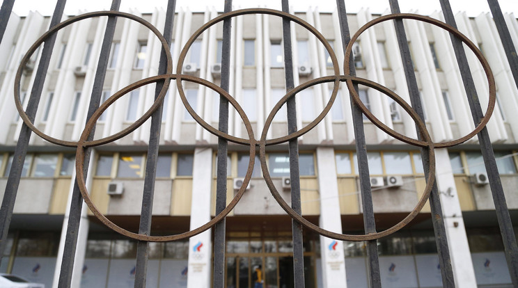 Az Orosz Olimpiai Bizottság székháza – aligha kerülnek rács mögé a
felelősök…/Fotó:MTI