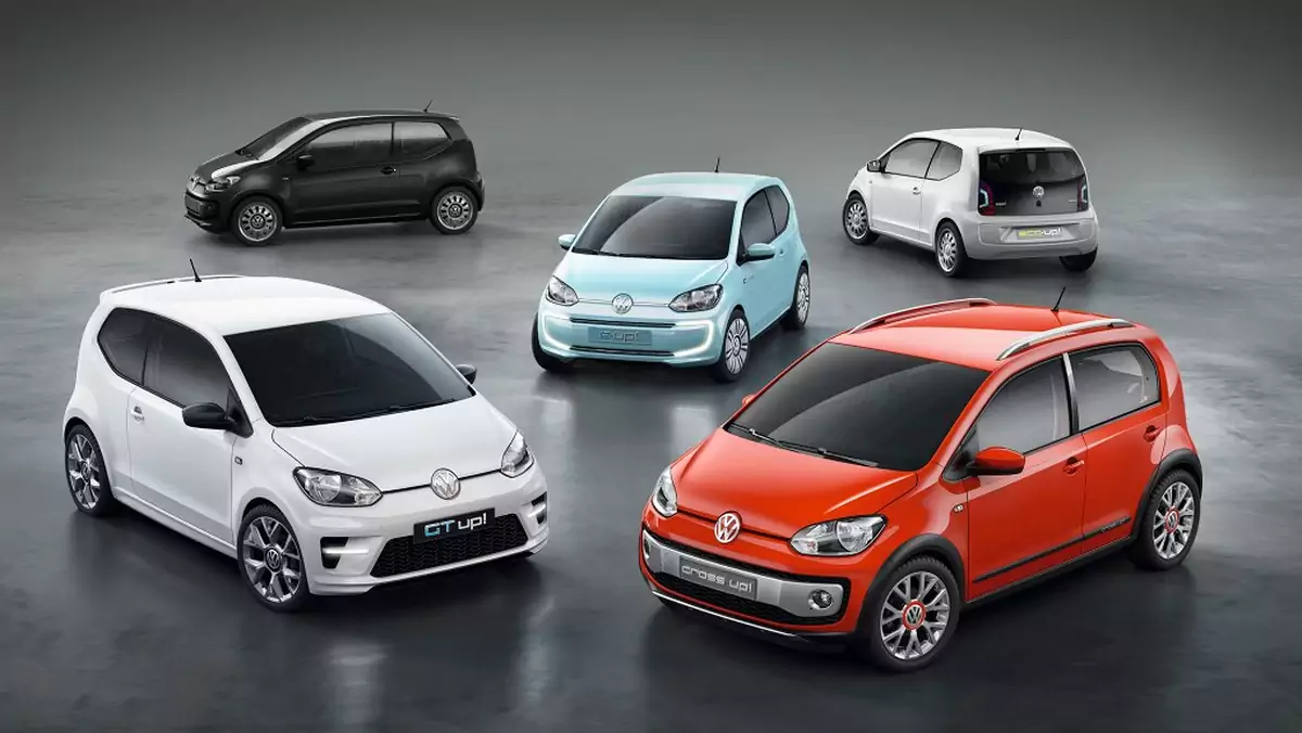 New Small Family: sześć modeli studyjnych na bazie VW up!