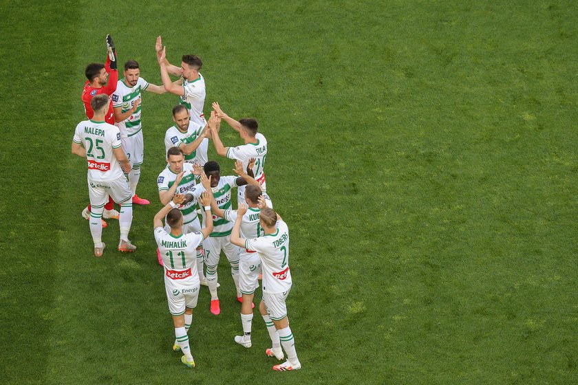 Pilka nozna. PKO Ekstraklasa. Lechia Gdansk - Piast Gliwice. 24.06.2020