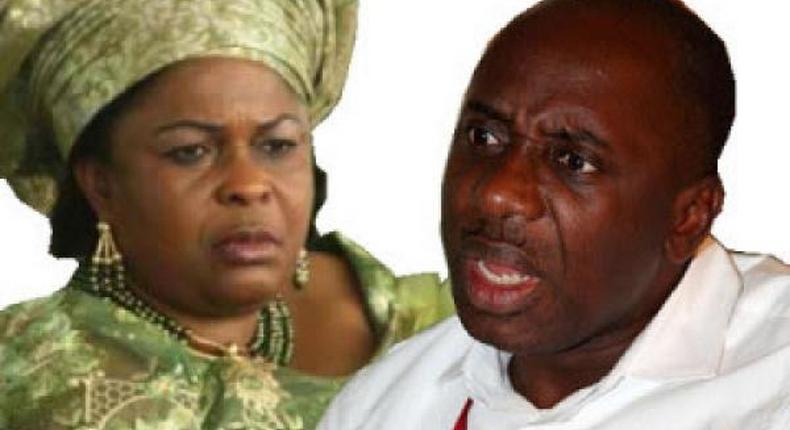 Governor Rotimi Amaechi of Rivers State and First Lady, Patience Jonathan