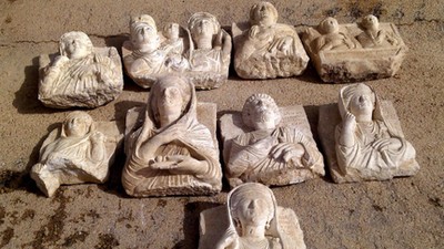 SYRIA HOMS PALMYRA SCULPTURES