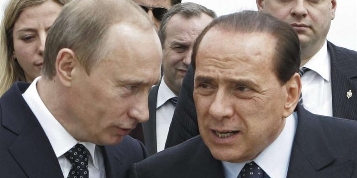 Putin spał z dziewczynami Berlusconiego?