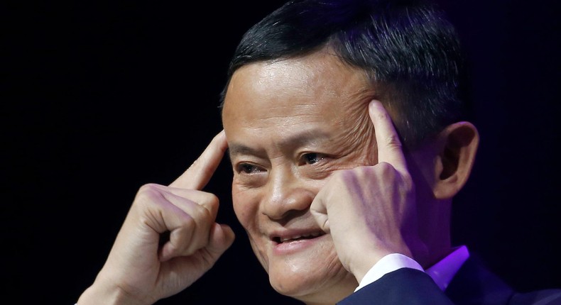 Jack Ma on May 16, 2019 in Paris, France.