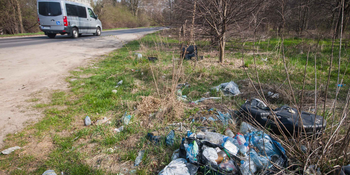 Śmieci leżą, straży nie ma 