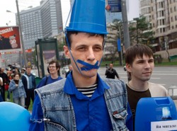 W Rosji polują na niebieskie wiaderka