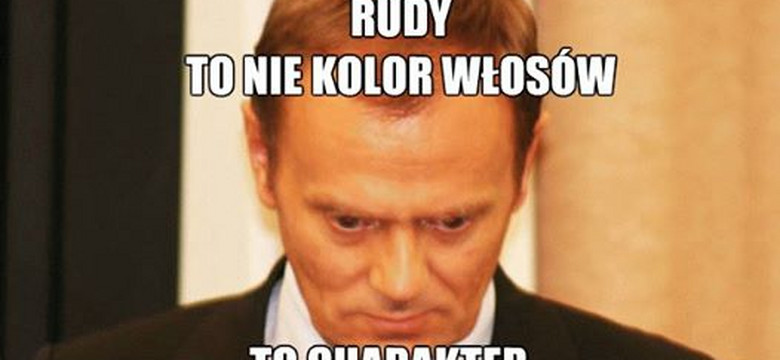 Rudy charakter Tuska i seksowne pozy Olejnik. MEMY TYGODNIA