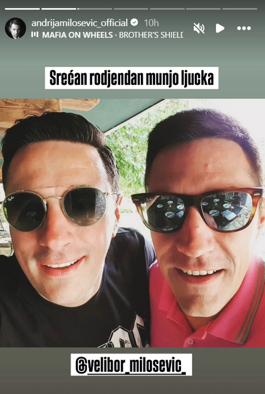 Andrija Milošević, objava