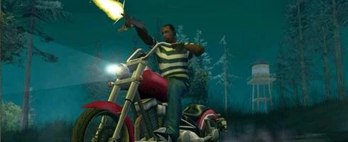 Screen z gry  "Grand Theft Auto: San Andreas".