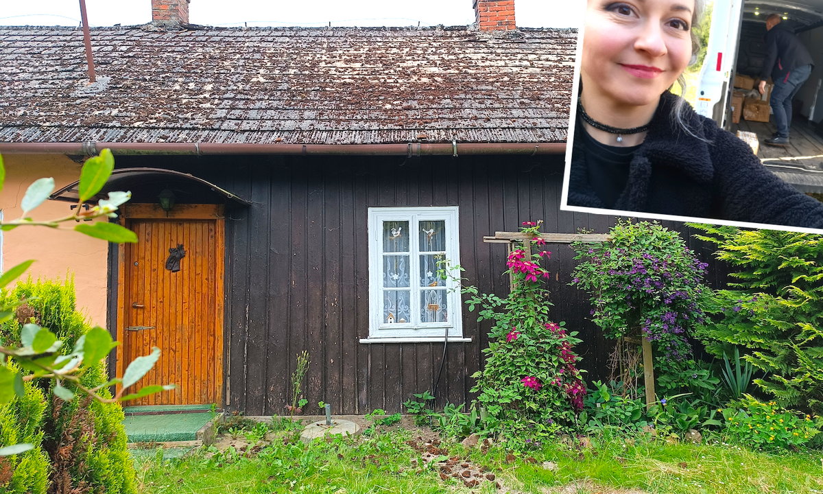 Polacy kupili stary dom na wsi. 