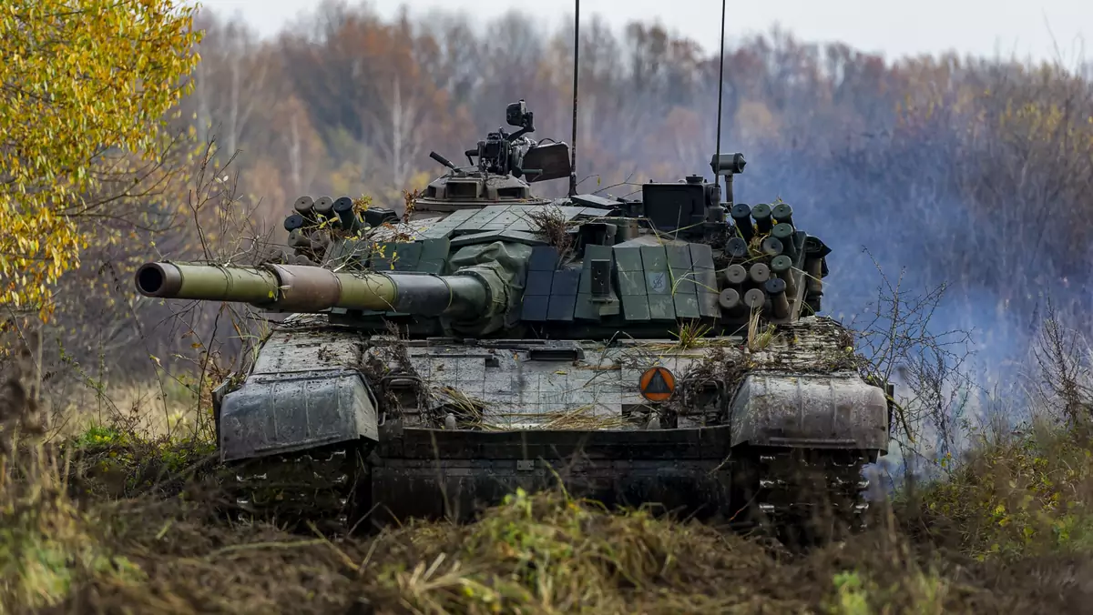PT-91 Twardy to jeden z czołgów, jaki Polska przekazała Ukrainie