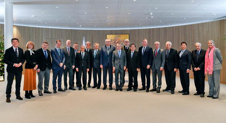 International Olympic Committee Summit Leaders
