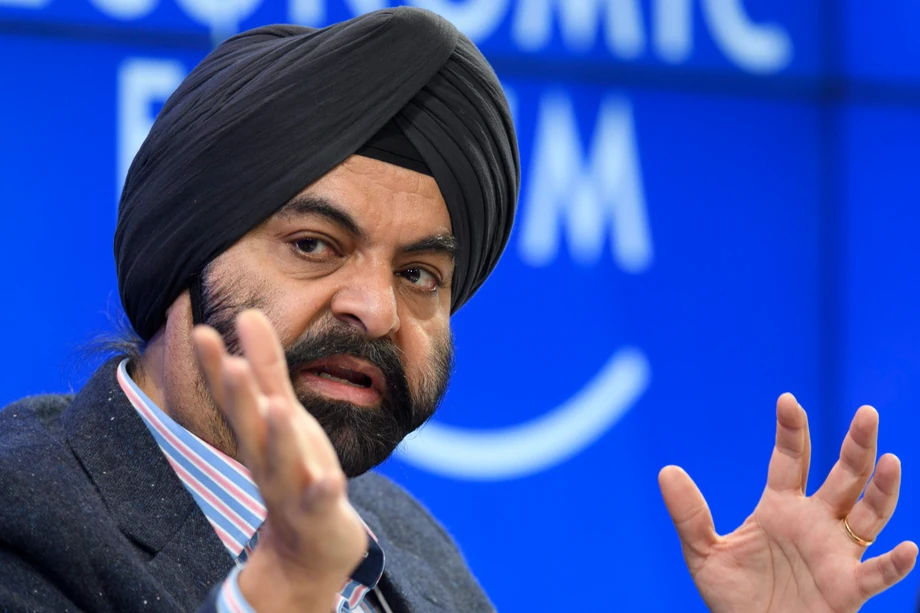 Ajay Banga stojący na czele Mastercard.