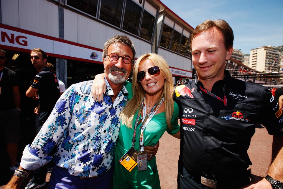 Eddie Jordan, Geri Halliwell i Christian Horner