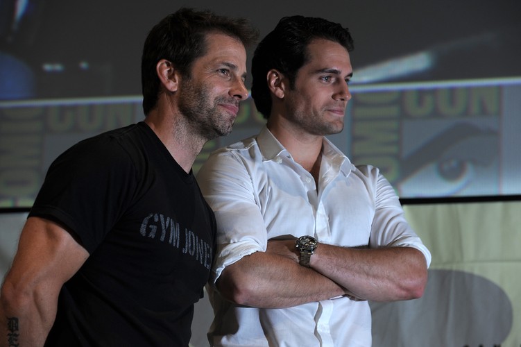 Twórcy 'Człowieka ze stali': Zack Snyder i Henry Cavill