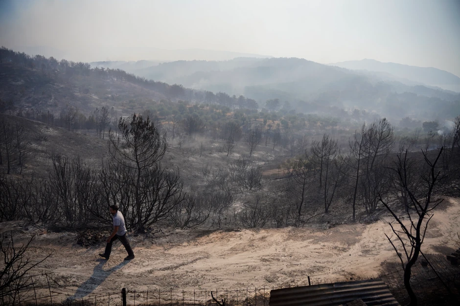 Požari u Grčkoj kod Vatere na Lezbosu